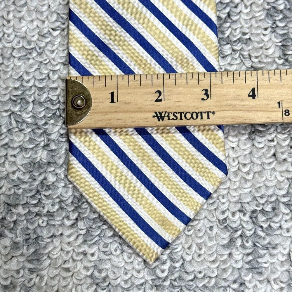 Tommy Hilfiger Men's‎ One Size Blue Green Classic Diagonal Striped Tie 3.5